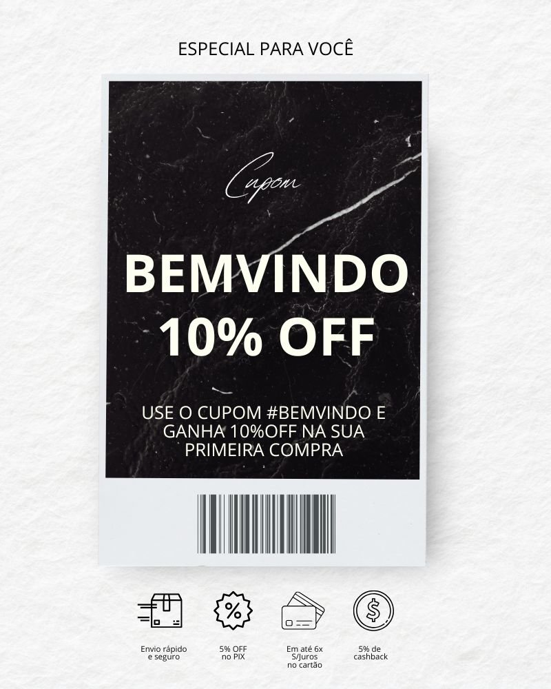 Popup inicio BEMVINDO